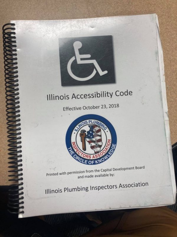 Illinois Accessibility Code books - Plumbing Code Consultants in Elgin, IL